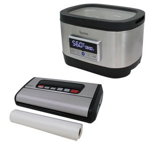 Byzoo Sous vide bak SV02 + Vacuüm sealer VS02 + Accessoires