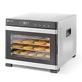 Hendi Hendi Voedseldroger Profi Line RVS 6  Trays + 6 Droogvellen