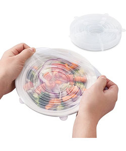 Byzoo Silicone Stretch Lids (6 Pieces)