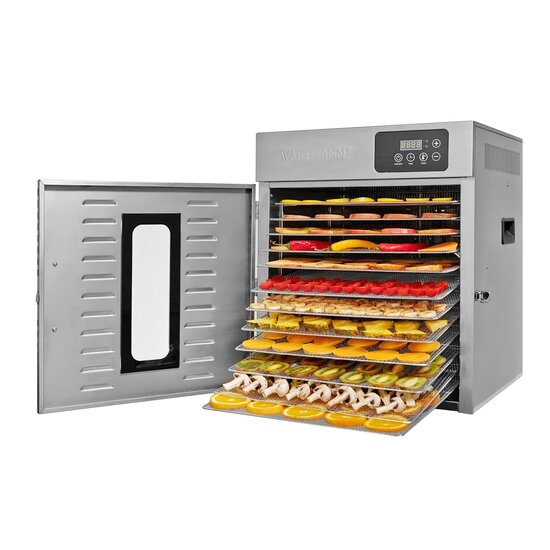 Wartmann Wartmann WM-1912 DH Droogoven 12 trays