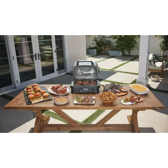 Ninja Ninja Woodfire - Elektrische BBQ - Grill en Smoker OG850EU