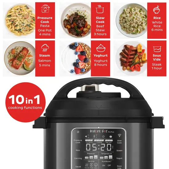 Instant Pot Instant Pot Pro Plus Smart 10-in-1 Multicooker 5,7L