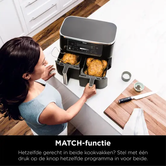 Ninja Ninja Foodi MAX Dual Zone Air Fryer with Smart Cook System AF451EU