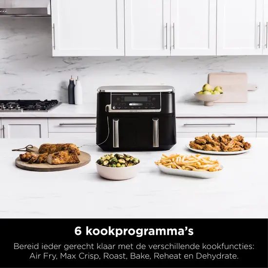 Ninja Ninja Foodi MAX Dual Zone Air Fryer with Smart Cook System AF451EU