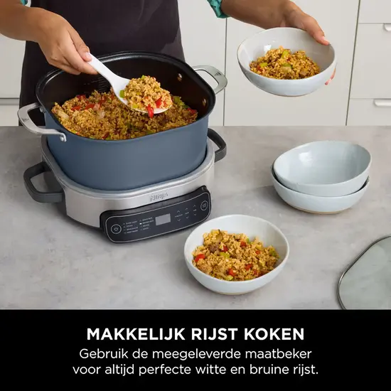 Ninja Ninja Foodi PossibleCooker 8-in-1 Slowcooker en Rijstkoker  MC1101EU