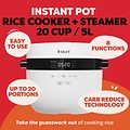 Instant Pot Instant Pot 4,7L Rijstkoker, Slowcooker en Stomer