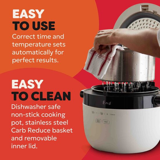 Instant Pot Instant Pot 4,7L Rijstkoker, Slowcooker en Stomer