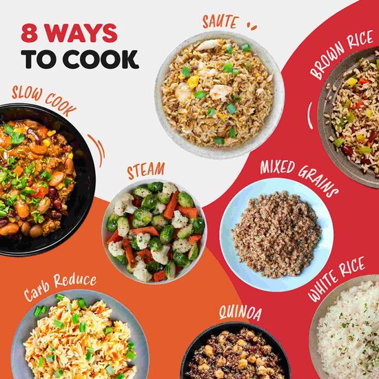 Instant Pot Instant Pot 4,7L Rijstkoker, Slowcooker en Stomer