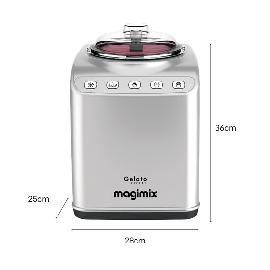 Magimix Magimix IJsmachine Gelato Expert Mat Chroom