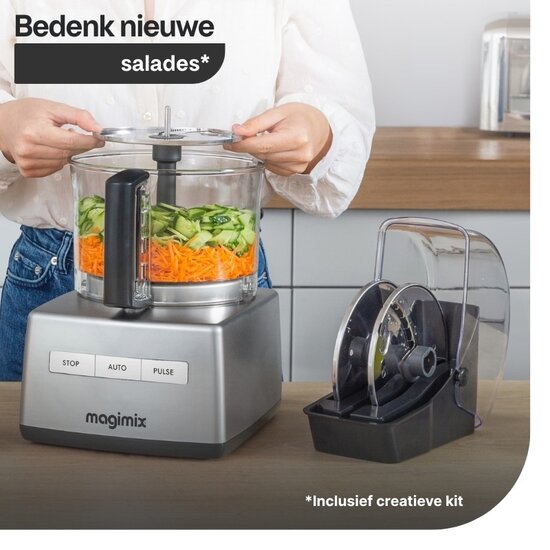 Magimix Magimix CS 5200 XL Premium Foodprocessor + Gratis Spatel