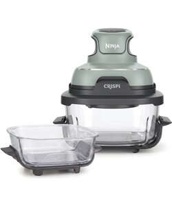 Ninja Crispy 4-in-1 Airfryer Met Glazen Vershoudschalen FN101EUSG