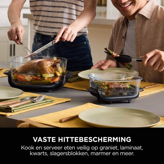 Ninja Ninja Crispy 4-in-1 Airfryer With Glass Food Storage Trays FN101EUSG