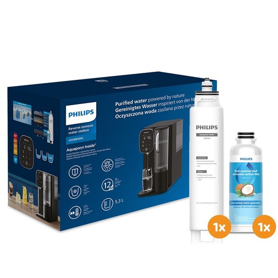 Philips Philips Reverse Osmosis Waterstation Heet + Koud (filtert PFAS) ADD6912BK