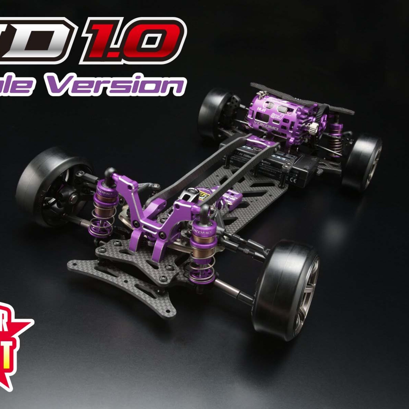 Yokomo  MDR-010P Master Drift MD 1.0 Limited Purple Version Assemble Kit