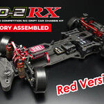 Yokomo  DP-YD2RAR  Yokomo YD-2RX Red Version RWD Factory Assembled Drift Car Kit (Graphite Chassis)