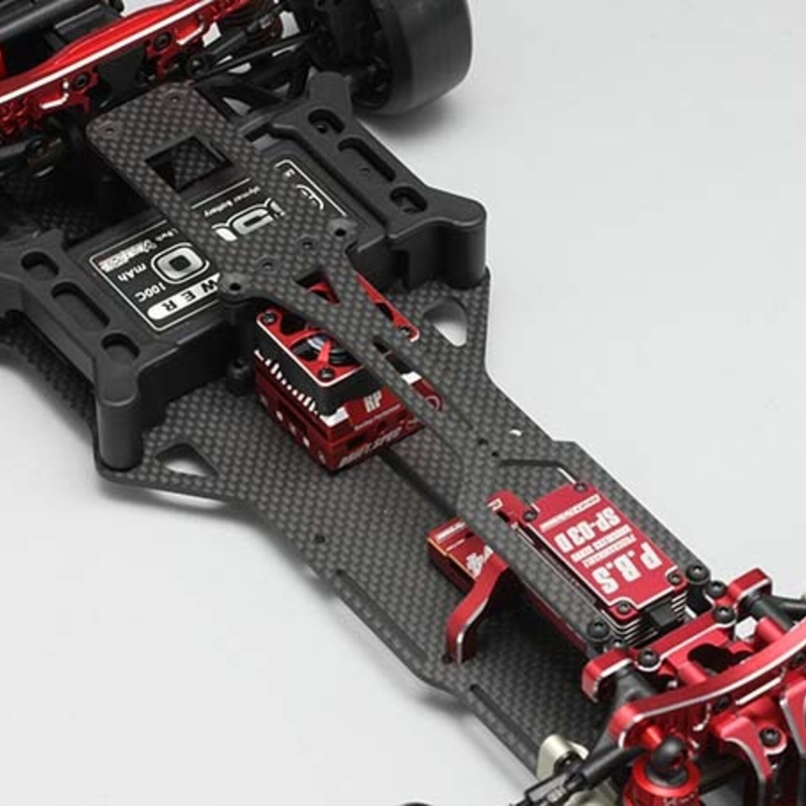 Yokomo DP-YD2RAR Yokomo YD-2RX Red Version RWD Factory Assembled Drift Car  Kit (Graphite Chassis)