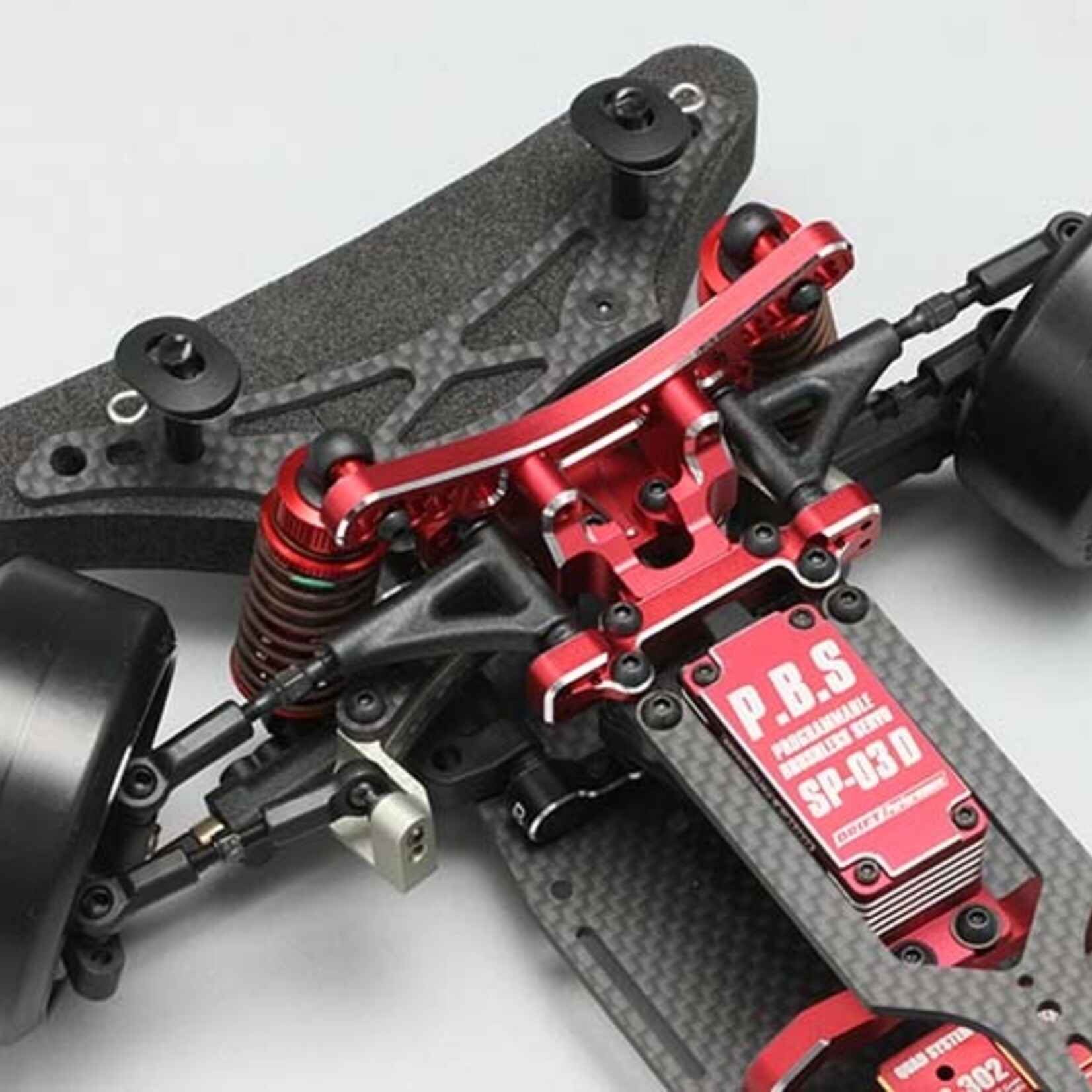 Yokomo DP-YD2RAR Yokomo YD-2RX Red Version RWD Factory Assembled Drift Car  Kit (Graphite Chassis)