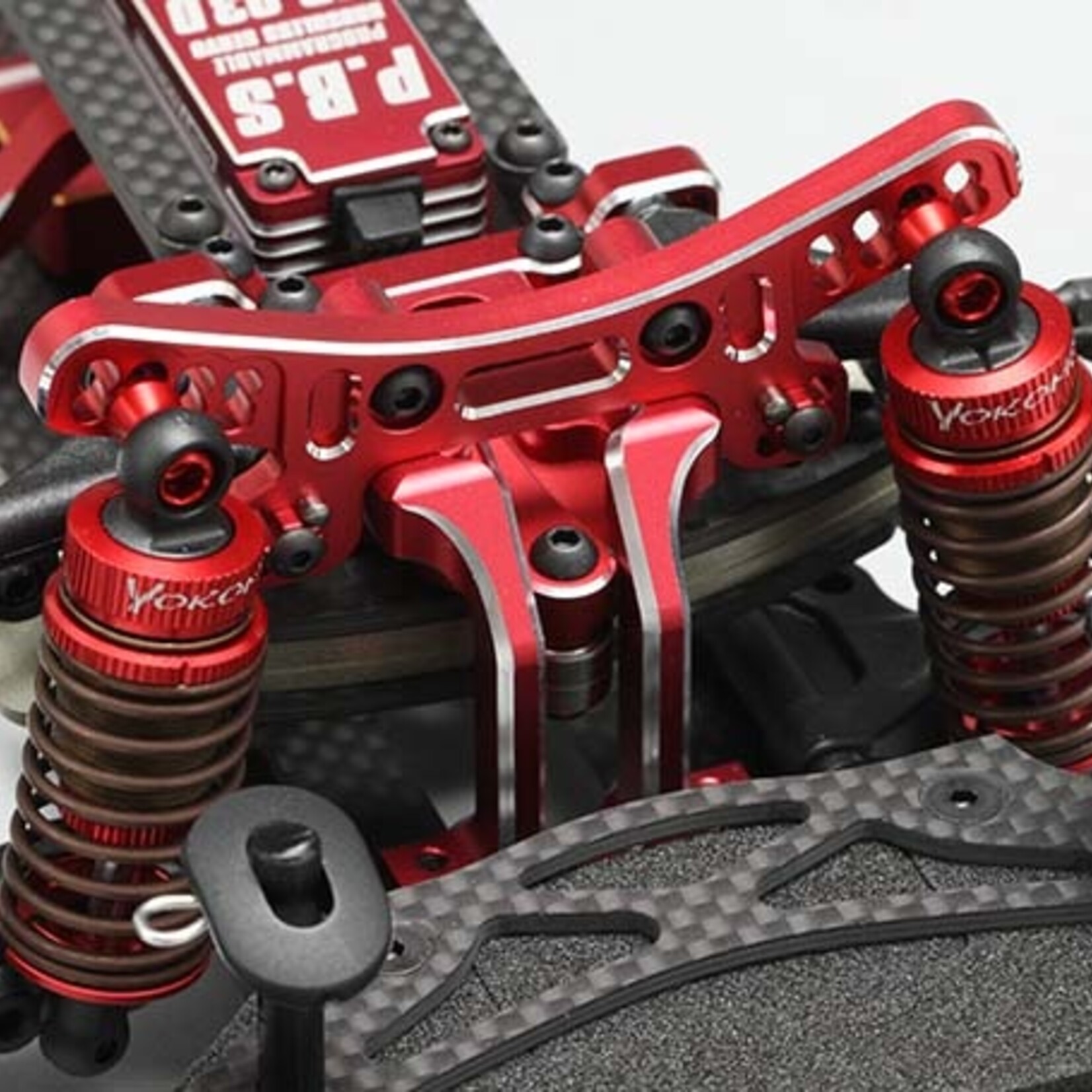 Yokomo DP-YD2RAR Yokomo YD-2RX Red Version RWD Factory Assembled Drift Car  Kit (Graphite Chassis)