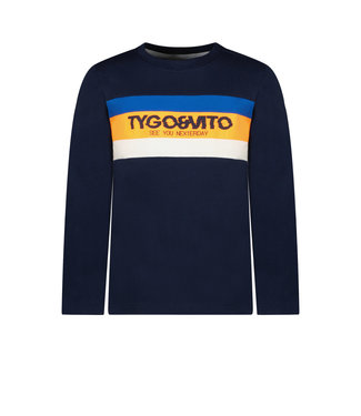 Tygo & Vito OUTLET Tygo & Vito : Longsleeve Cut & sewn (Navy)