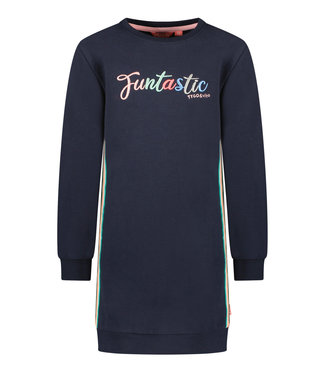 Tygo & Vito OUTLET Tygo & Vito GIRLS : Kleed Funtastic (Navy)