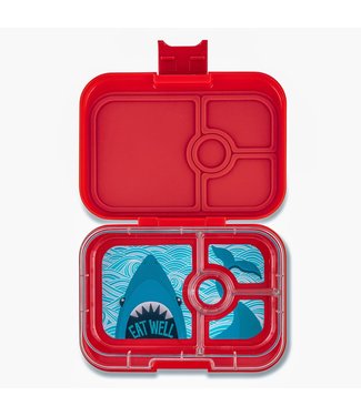 Yumbox Yumbox : Panino Wow Red (Shark tray)