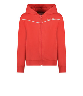 Tygo & Vito OUTLET Tygo & Vito GIRLS : Rode hoodie (Red)