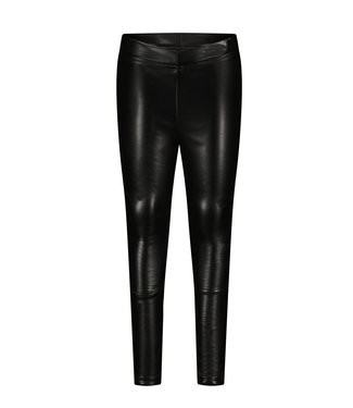 Like Flo OUTLET Like Flo : Lederlook jegging (Black)