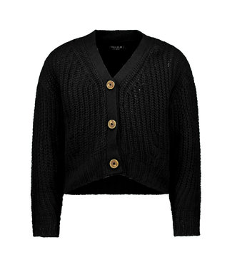 Like Flo OUTLET Like Flo : Knit Cardigan (Black)