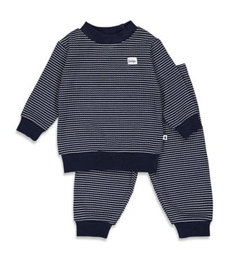 Feetje Feetje : Wafelpyjama (Navy)