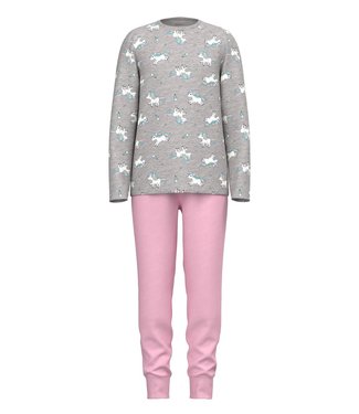 Name it SS Name it : Pyjama Unicorn (Grey melange)