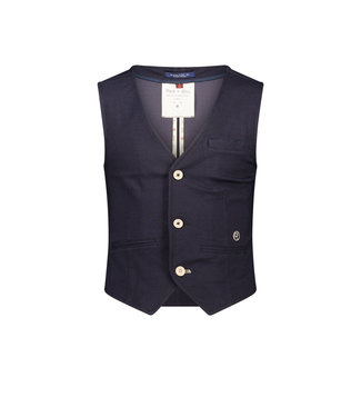 Red+Blu OUTLET Red+Blu : Navy dot gilet (All over dots)