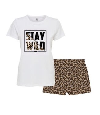 Only Kids SS Kids Only : Loungeset/Pyjama Hazel (Leopard)