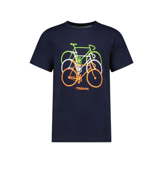 Tygo & Vito SS Tygo & Vito : T-shirt Bikes (Navy)