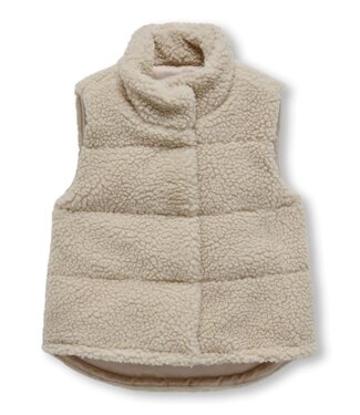 Only Kids OUTLET Kids Only Mini : Waistcoat Sandra (Pumice stone)