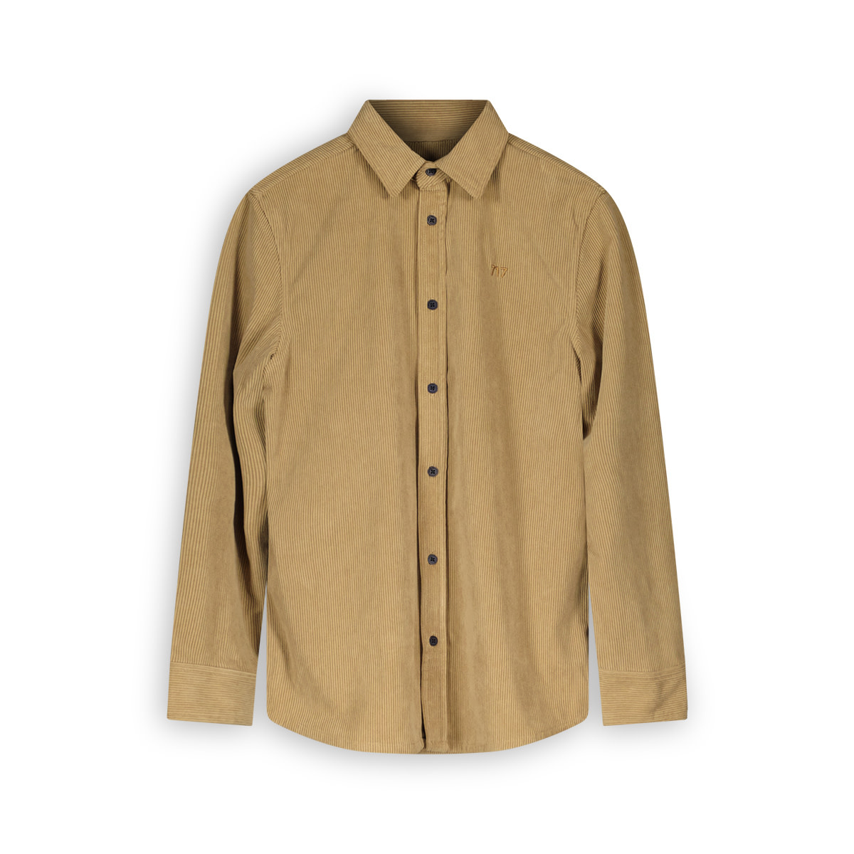 FW 717 Velours hemd Camel Kinderkleding Kamelie