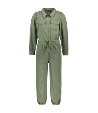 Like Flo OUTLET Like Flo : Twill jumpsuit (Army)