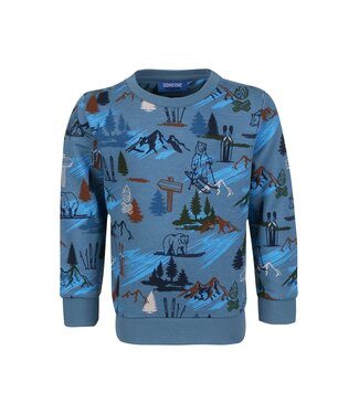 Someone OUTLET Someone : Sweater Skip (Medium blue)