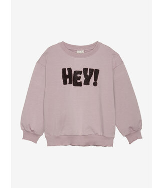 Minymo OUTLET Minymo : Sweater Hey (Mauve)