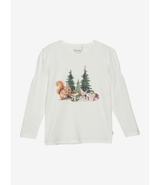 Minymo OUTLET Minymo : Longsleeve Kerst (Snow white)