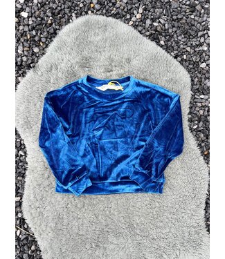 Compagnia Fantastica OUTLET Compagnia Fantastica : Glanzende sweater (Blue)