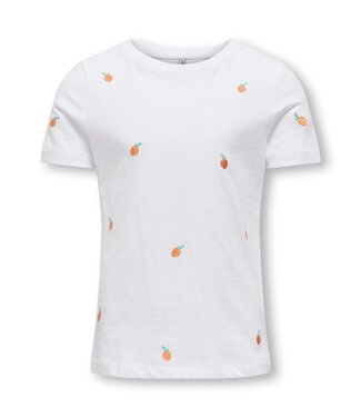 Only Kids SS Kids Only : T-shirt Ketty (Bright white)