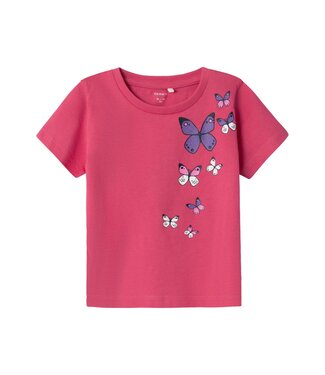 Name it SS Name it MINI : T-shirt Beate (Rethink pink))