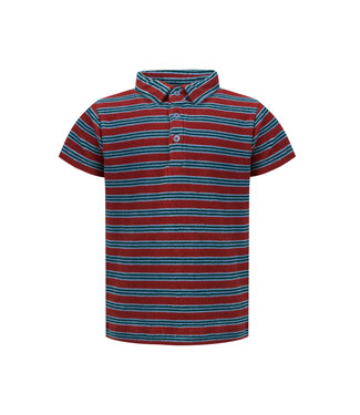 Mini Rebels SS Mini rebels : Sponsen polo Rob (Dark red)