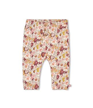 Feetje SS Feetje : Broek Wild flowers (Pink)