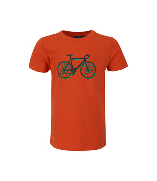 Someone SS Someone : T-shirt Cross (Bright orange)