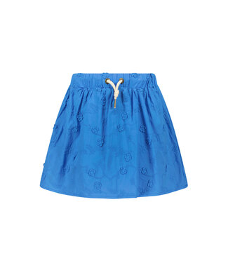 Like Flo SS Like Flo : Anglais flower skirt (Blue)