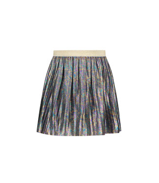 Like Flo SS Like Flo : Metallic plissé skirt (Oil)