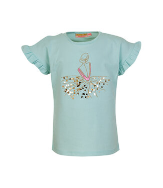 Someone SS Someone : T-shirt Anais (Light aqua)