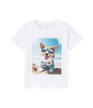 Name it SS Name it MINI : T-shirt Voto (Bright white)