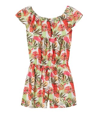 Name it SS Name it KIDS : Playsuit Vinaya Tropical (Bright white)